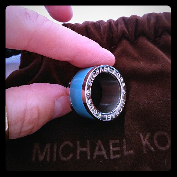michael kors turquoise ring